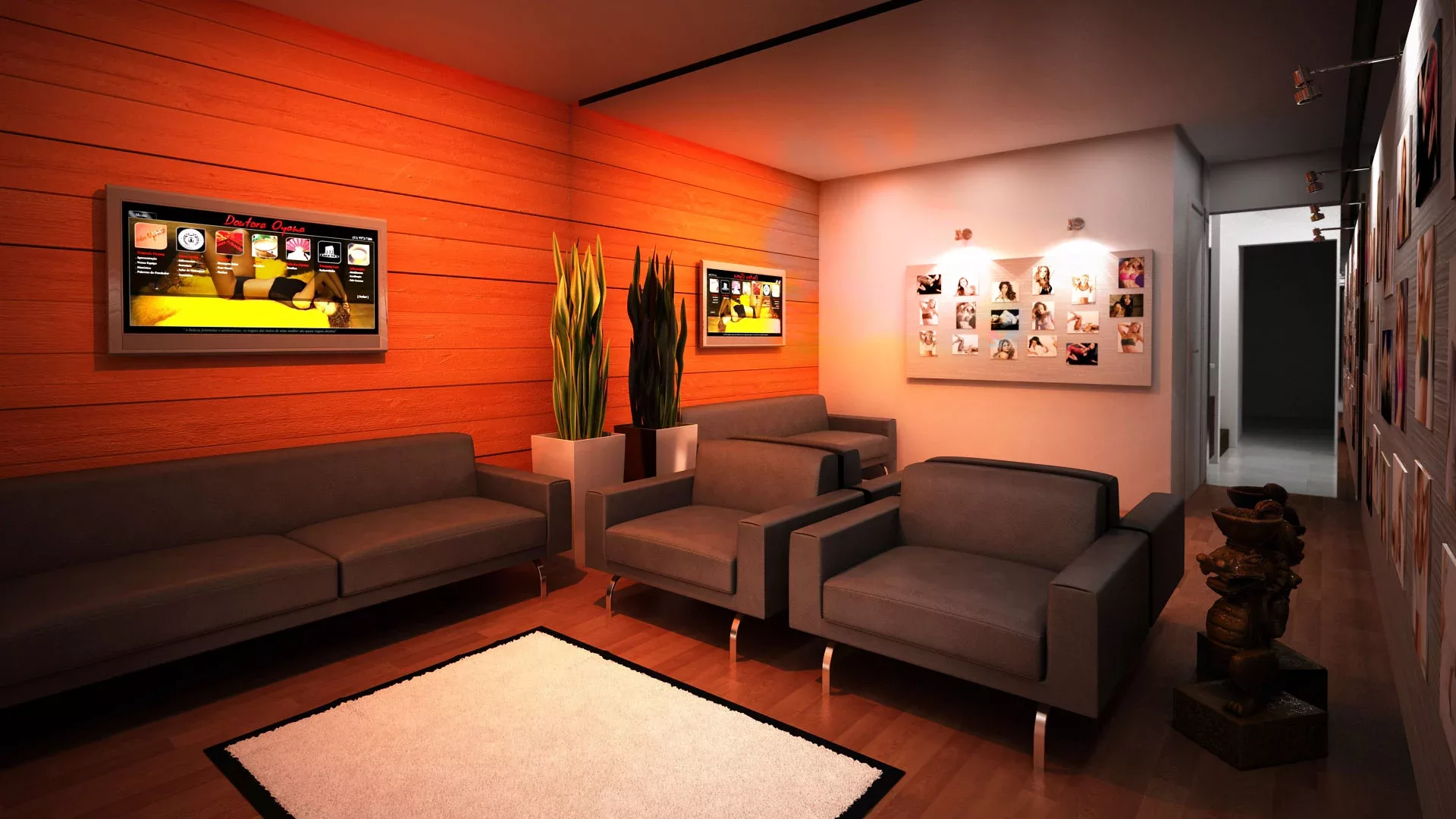 Recepção Sala de Fotos